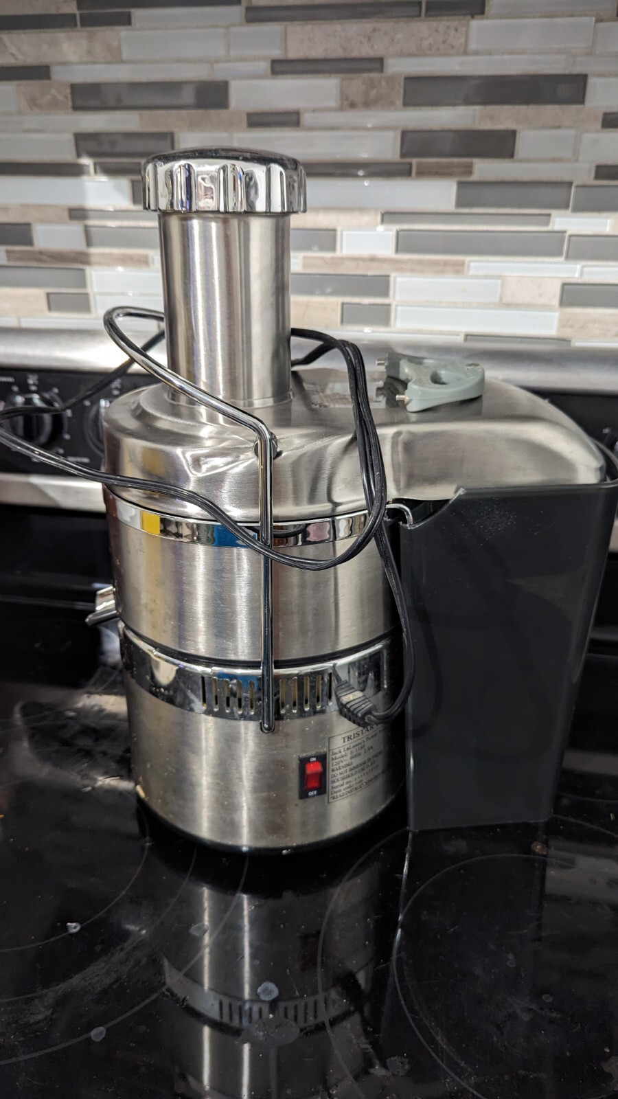 Jack LaLanne's Power Juicer Pro E1189 Stainless Steel WORKS eBay