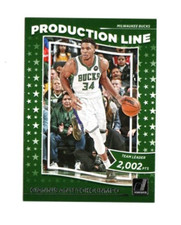 2022-23 Donruss Basketball Giannis Antetokounmpo PRODUCTION LINE #7