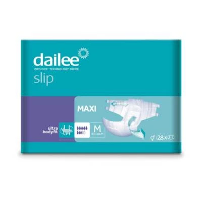 DRYLOCK Dailee Slip Maxi Gr. M Windelslip Inkontinenzslip 28 Stück