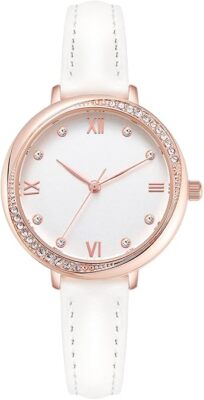 NUOVO Women Watch, Crystal Accented Sports Silicone Band  display picture 3