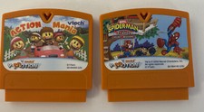 Lot Of 2 VTech V.Smile  V.Motion Learning System Video Games Cartridges
