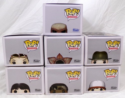 Funko Pop! Televisión Stranger Things Lote Once Mike Dustin Lucas Hopper Vecna - Imagen 4 de 5