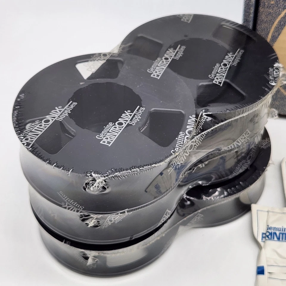 Printronix Part 141587-001 Extended Life Text Printer Ribbon 6 Pack NOS  - Image 3 of 4