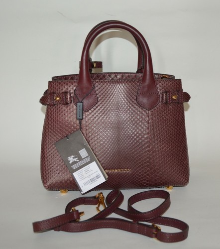 burberry python bag