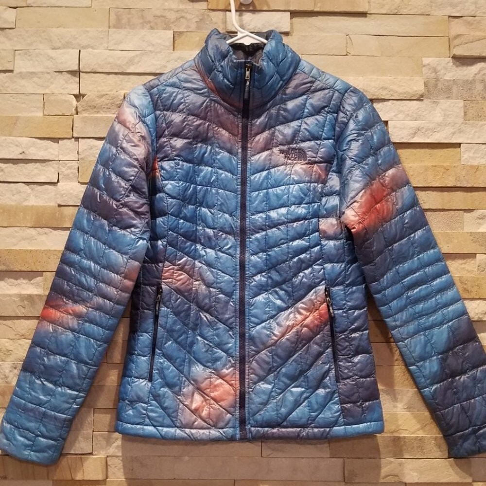 North Face Womens XS Cosmic Blue Thermoball Nano Puff Puffer