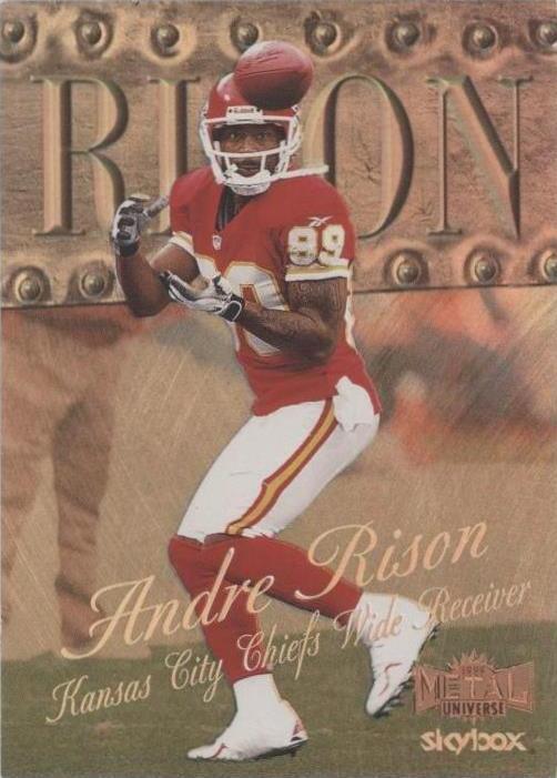 1999 Skybox Metal Universe - Andre Rison #70 Precious Metal Gems /50 ...