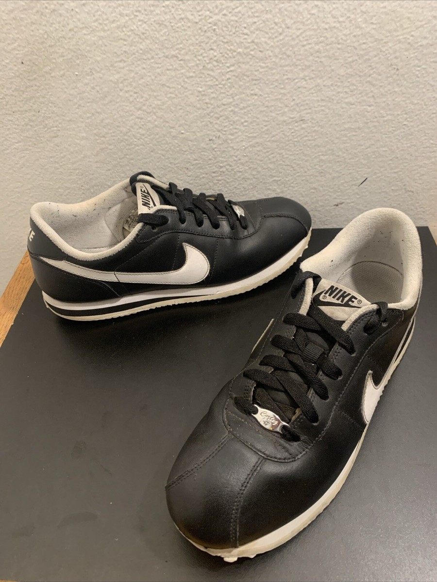 Nike Cortez '72 316418-012 Black White Low Top Athletic 2009 Men
