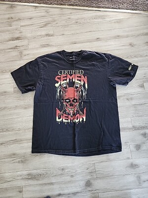 Matt Rife ProbleMATTic Tshirt Semen Demon XXL | eBay