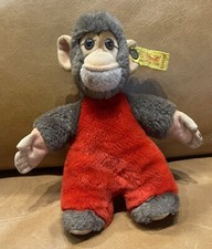 Steiff stuffed animal monkey Toldi 6240/20 7 inches tall