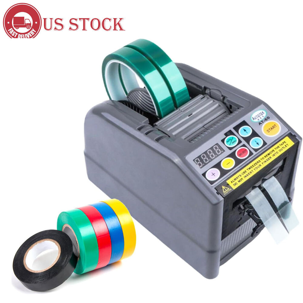 Automatic Tape Dispenser Adhesive Electric Tape Cutter Cutting Packaging Machine-image