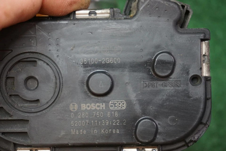 Hyundai Sonata 2015 2,4 carrocería del acelerador OEM 0280750618 Foto 4 de 4