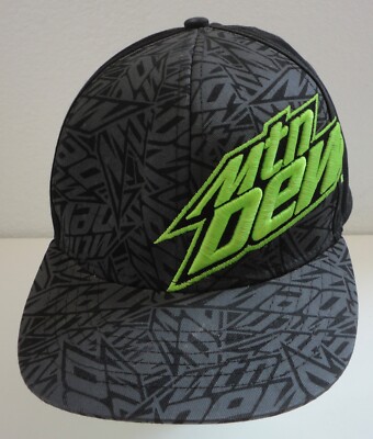 Mtn Dew Mountain Dew Soda Embroidered Adult Baseball Hat Cap