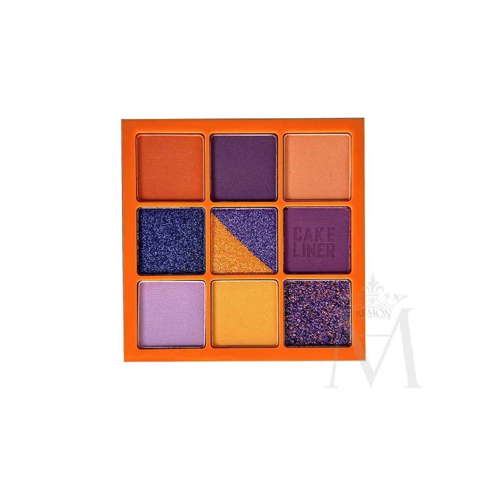 HUDA BEAUTY Color Block Obsessions Palette Purple & Orange ORIGINAL - Image 2 of 4