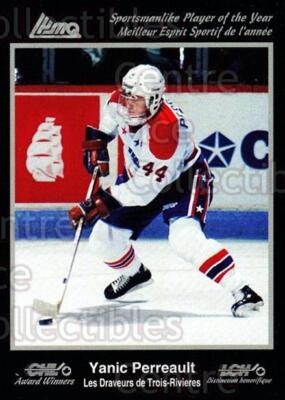 1991 7th Inning Sketch CHL Award Winners #22 Yanic Perreault
