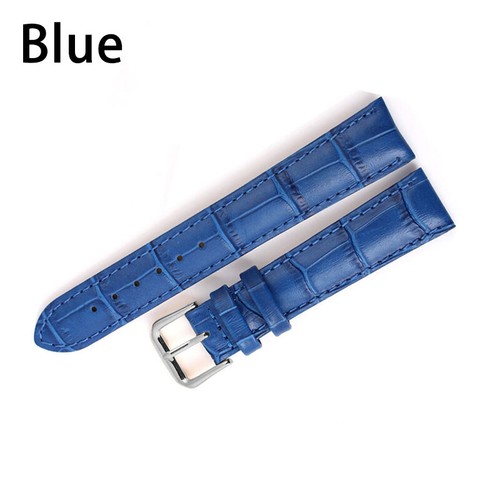 Men Women Genuine Leather Watch Strap Band Colour Collection Sizes 12mm - 24mm- - Picture 49 of 52