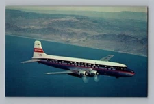 Aviation Airplane Postcard National Airlines Airline Of Stars Douglas DC-6B AT13
