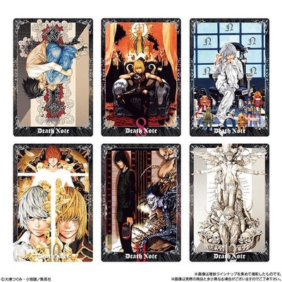 BANDAI DEATH NOTE Wafer Card Collection 20 Packs Box | eBay