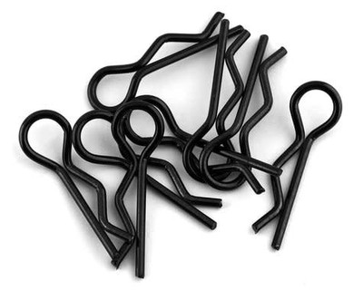 BDYBC-88BK  Black Bittydesign 1/8th Body Clips (8) left and right side specif...
