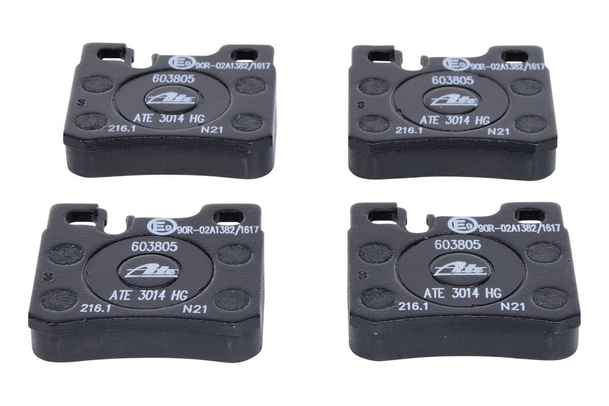 Fits ATE 13.0460-3805.2 HAM PADS. MERCEDES W124,W202 REAR  ⭐UK Stock⭐