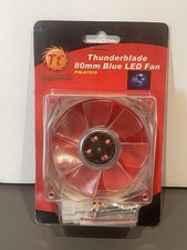 Thermaltake Thunderblade 80mm Blue LED Sleeve Case Fan