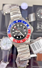 Orologio Mondia Icon Legend MS-223-SS-RDBL-OY Automatico GMT Nuovo