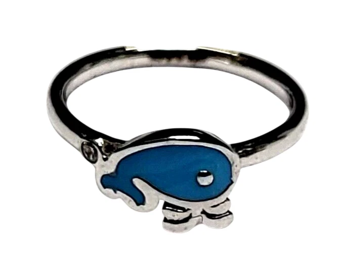 Anello Argento 925 Per Bambino O Ragazzo, Stile Moderno E Minimalista Con Acquamarina Simulata (CZ) – Idea Regalo Semplice Ed Elegante - Foto 6