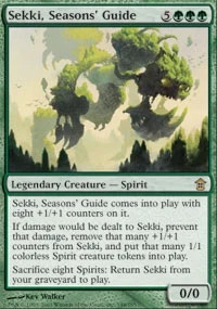 Magic MTG - Sekki, Seasons' Guide - Kamigawa Liberators - EXC - EN