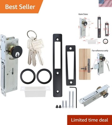 Storefront Door Lock Mortise Deadbolt for Commercial Aluminum Shop Doors 1-1/...