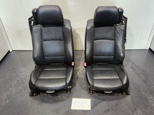  07-13 Oem Bmw E93 Convertible Front Leather Seats W Integrated Seat Belt 