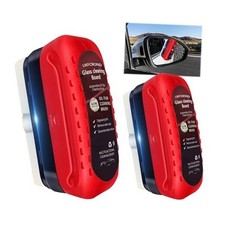 Automotive Oil Film Cleaning Brush, 2 PCS Windshield Cleaner Oil Film Remover