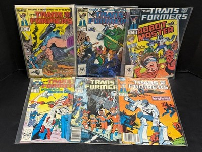 Transformers #13 14 15 25 36 42 (1988) Lot of 6 Marvel Comics