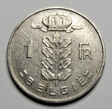 1962 Belgium 1 One Franc - Dutch Text - Belgian - World Coin - Europe 