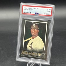 Luis Robert (RC) Rookie Card PSA 9 (2020 Topps Allen & Ginter X, #256). rookie card picture
