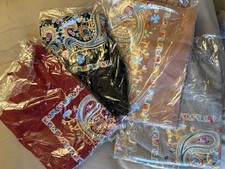 Brand New Tibetan Embroidered Pashmina Shawl Brand New Cashmere/Wool Blend