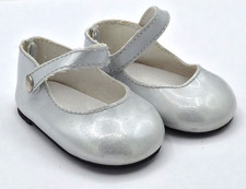 Pleasant Co SILVER SHOES from Ice Blue Outfit for American Girl 18" Doll FREESHP