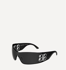 Balenciaga WOMEN'S BOSSY MASK SUNGLASSES IN BLACK