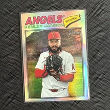 2026 Topps Heritage Kenley Jansen Chrome Refractor #229 Los Angeles Angels