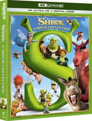 Shrek 4-Movie Collection - 4K Ultra HD + Digital 4K UHD Blu-ray NEW
