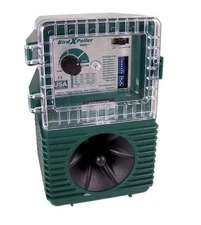 Bird-X Woodpecker PRO Electronic Bird Preventer, 3-5 kHz Frequency 1 Acre New