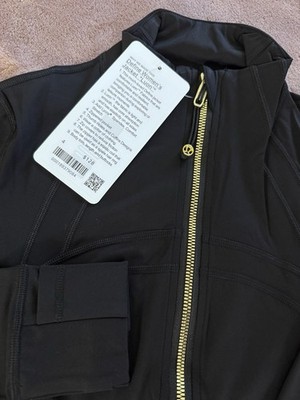 Lululemon Define Nulu Women's Black Full Zip Jacket Size 4