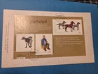 2012 Canada Post FDC, CoA/Story on Reverse -Artist JOE FAFARD, High-Value Stamps