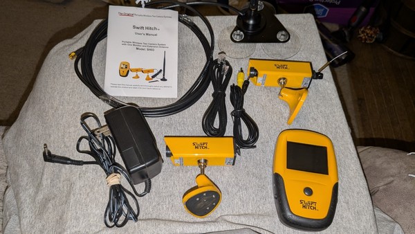  Sistema de cámara de respaldo inalámbrico portátil digital impermeable Swift Hitch SH02