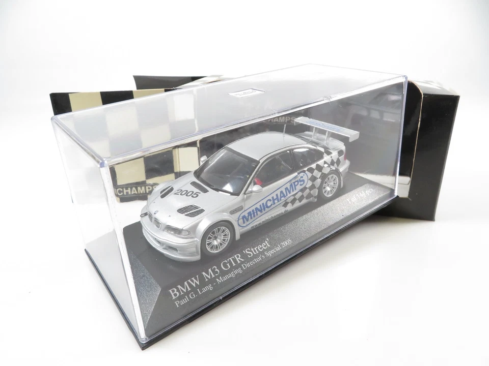 1:43 Minichamps BMW M3 GTR Street 2005 limitierte Edition 144 Stück