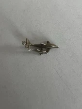 PRECIOUS STERLING 925 SILVER DOLPHIN, MAMA & BABY CHARM