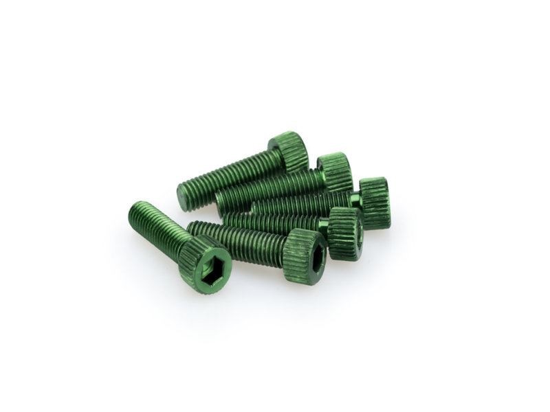 Puig Green M5 30mm Allen Screws x 6