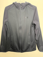 Under Armour ColdGear Infrared Grid Full Zip Hoodie Mens Hooded Jacket 1281321 B