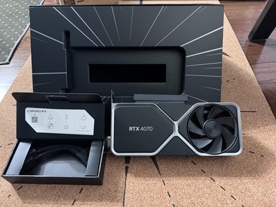 NVIDIA GeForce RTX 4070 Founders Edition 12GB Graphics Card for