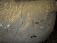 Pottery barn teen memory fiber mattress pad white new full