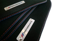 At Performance FußMatten FüR 3Er Bmw F30 F31 Limo QualitäT Velours Metall Logo