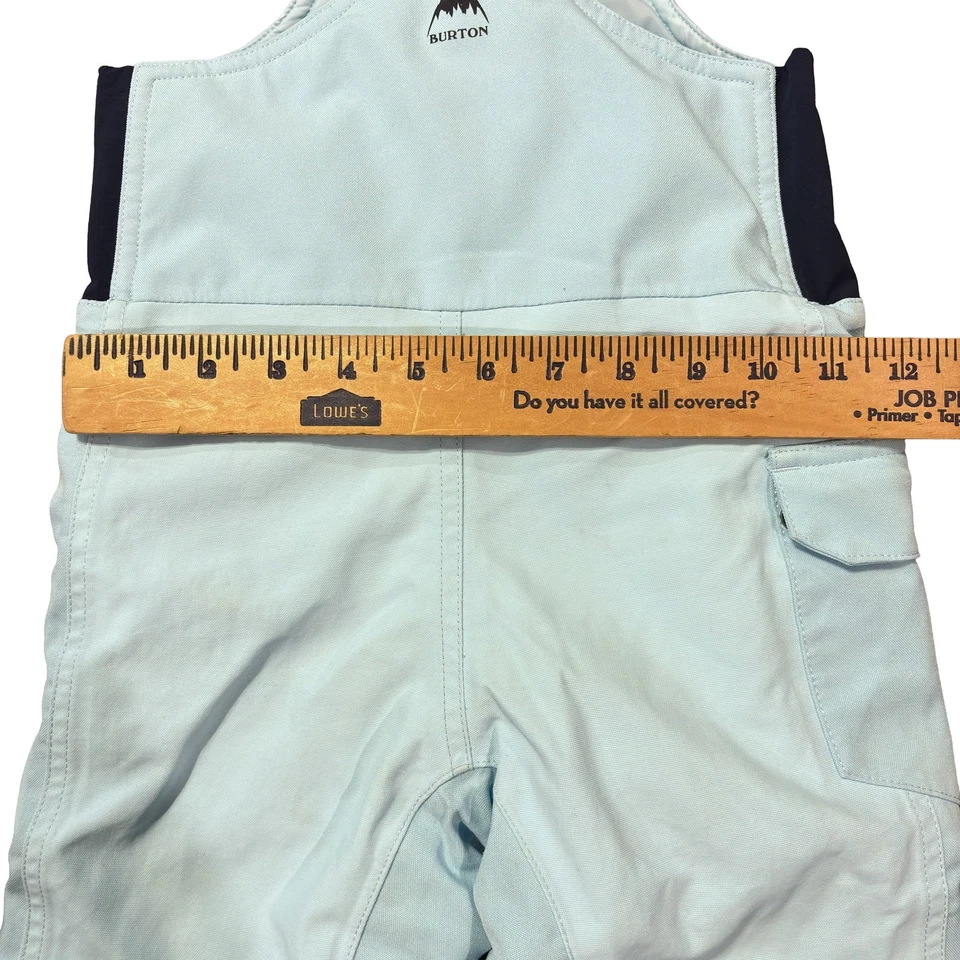 Burton Maven Snow Bib Aqua Room to Grow Bib Pants Toddler Youth 3T - Image 4 of 4